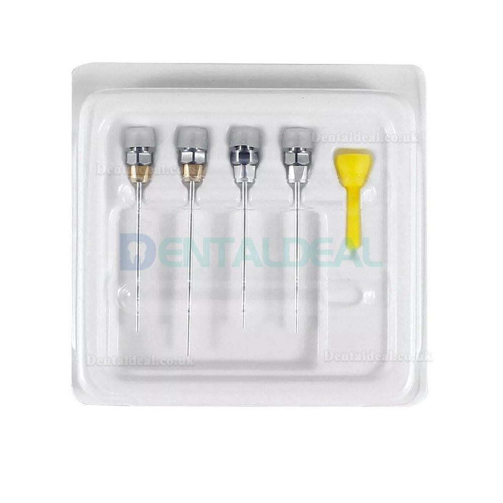 4Pcs/Set Dental Gutta Percha Gun Needles for Woodpecker Fi-G Endo Obturation System